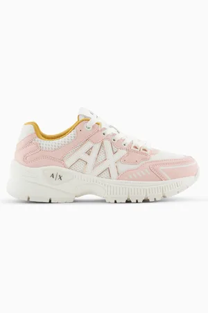Armani Exchange Chunky Sneaker mit kontrastierenden Einsätzen