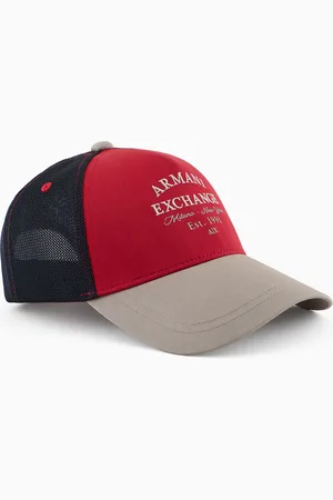 Armani Exchange Zweifarbige Schirmmütze