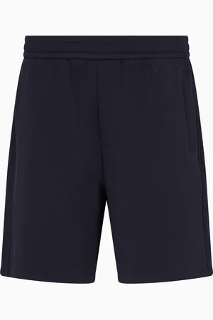 Armani Exchange Bermudashorts aus gebondeter Baumwolle