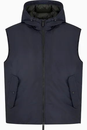 Armani Exchange Ärmellose Jacke mit Kapuze