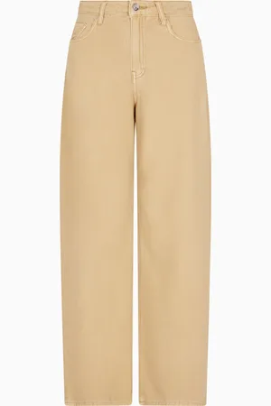 Armani Exchange ASV Jeans aus gefärbtem Baumwoll- und Lyocell-Denim im Relaxed Fit
