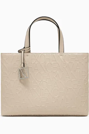 Armani Exchange Mittelgroßer Shopper mit Tragegriffen und Schultergurt