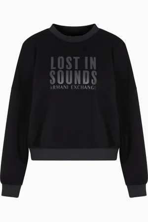 Armani Exchange Lost in Sound ASV Sweatshirt mit Rundhalsausschnitt