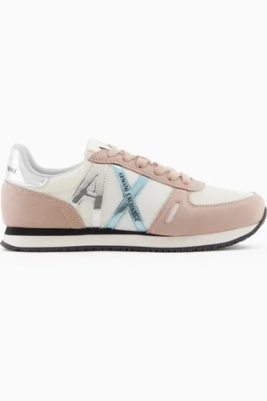 Armani Exchange Mikrofaser-Sneaker mit Logo