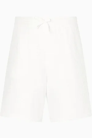 Armani Exchange Basic-Bermuda aus elastischem Gewebe