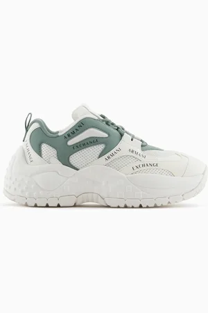 Armani Exchange Chunky Sneaker mit kontrastierenden Einsätzen