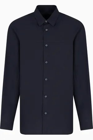 Armani Exchange Popeline-Hemd im Regular Fit