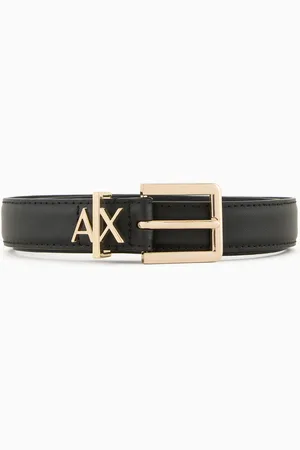 Armani Exchange Dünner Gürtel mit kleinem Logo