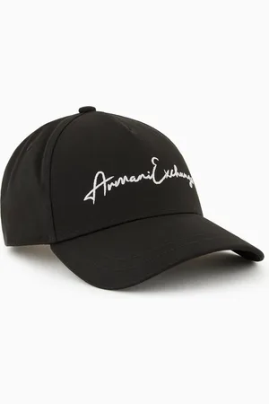 Armani Exchange Mütze mit Schirm und Maxi-Logo