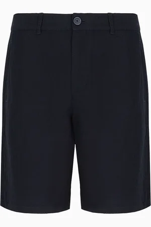 Armani Exchange Bermudashorts aus Stretch-Gabardine