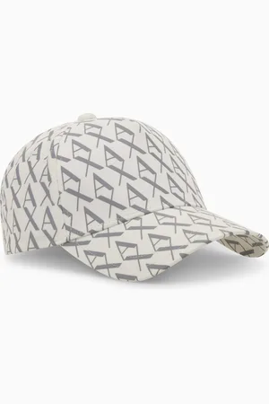 Armani Exchange Mütze mit Schirm und Allover-Logo