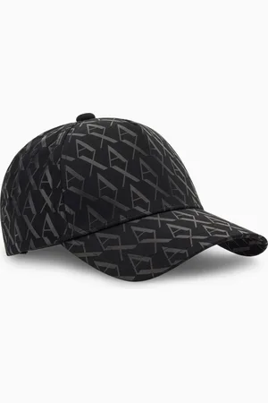 Armani Exchange Mütze mit Schirm und Allover-Logo