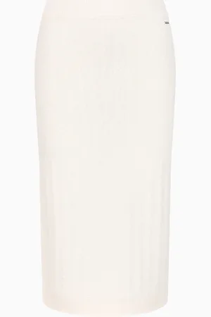 Armani Exchange Midi-Bleistiftrock mit Allover-Logo