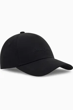 Armani Exchange Visierhut aus Baumwolle