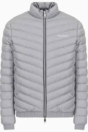 Armani Exchange Doppelseitig wattierte Jacke mit Reißverschluss