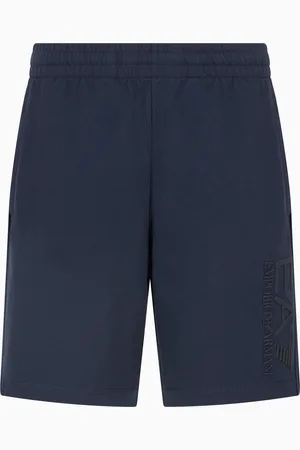 EA7 Visibility Bermudashorts aus Baumwolle