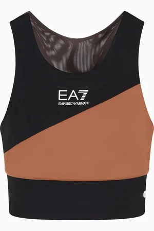 EA7 Dynamic Athlete Sport-BH aus VENTUS7-Funktionsgewebe