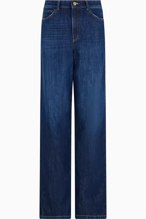 Emporio Armani Jeans J4B mit mittelhohem Bund und geradem Bein aus Denim