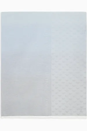 Emporio Armani Stola mit Farbverlauf in Jacquard-Stoff-Verarbeitung