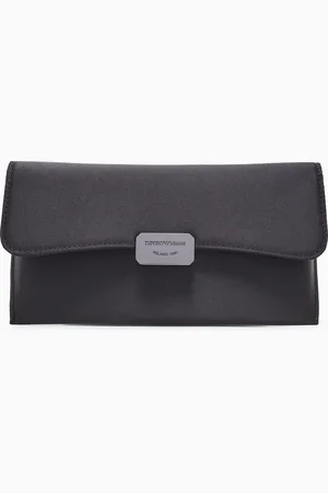 Emporio Armani Clutch aus Satin