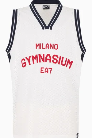 EA7 Club House Tanktop aus elastischem Funktionsgewebe