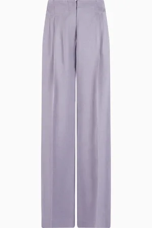 Emporio Armani Icon Hose mit Bundfalten aus Sablé-Gewebe