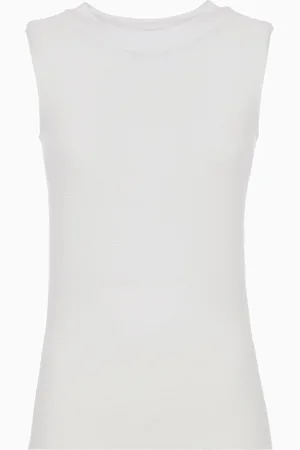 Giorgio Armani Top aus Ottoman-Stoff
