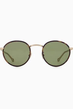 Giorgio Armani Sonnenbrille mit runder Fassung für Herren