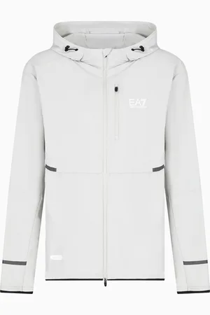 EA7 Jacke mit Kapuze, gefertigt aus VENTUS7-Funktionsgewebe