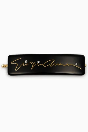 Giorgio Armani Haarklammer mit Logoschriftzug