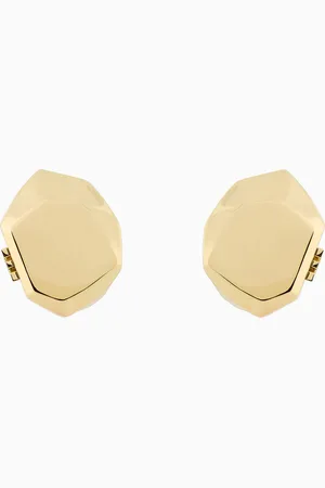 Emporio Armani Ohrringe aus goldfarbenem Messing
