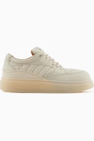 Emporio Armani Sneaker mit gepolsterten Nappa-Details