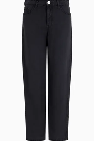 Emporio Armani Jeans J90 in Karottenpassform, gefertigt aus einer Denim-Lyocell-Leinen-Mischung ASV