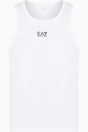 EA7 Core Identity Tanktop aus Baumwolljersey