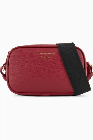 Emporio Armani Kameratasche zum Umhängen mit Hirsch-Print