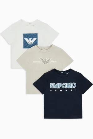 Emporio Armani ASV 3er-Pack T-Shirts aus Jersey mit grafischem Logo-Print