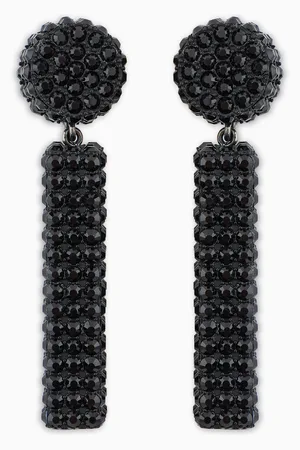 Emporio Armani Maxi-Ohrringe mit Strasssteinen