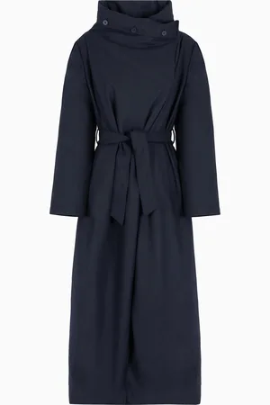 Emporio Armani ASV Lange 2-in-1-Daunenjacke aus Wollgemisch mit einer Wattierung aus recycelten Daunen