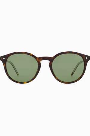Giorgio Armani Sonnenbrille für Herren mit Panto-Fassung