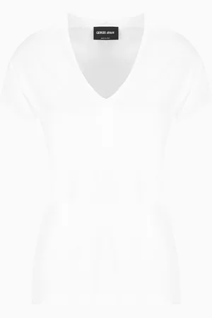 Giorgio Armani Top mit V-Ausschnitt