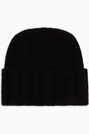 Emporio Armani Rippstrick-Mütze aus Kaschmir