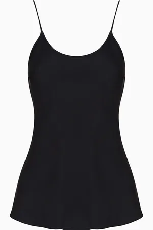 Giorgio Armani Oberteil aus Seiden-Charmeuse