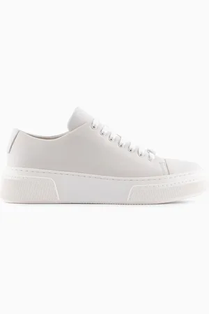 Giorgio Armani Sneaker aus weichem Kalbsleder