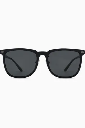 Emporio Armani Eckige Unisex-Sonnenbrille