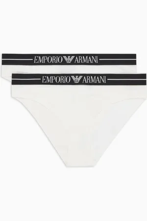 Emporio Armani ASV 2er-Pack Slips aus Bio-Baumwolle mit Logo-Band