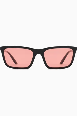 Emporio Armani Sonnenbrille mit eckiger Fassung für Damen