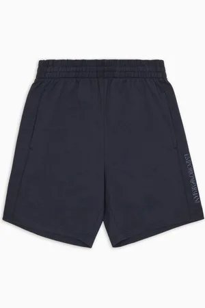 EA7 Visibility Boy Bermudashorts aus Baumwolle