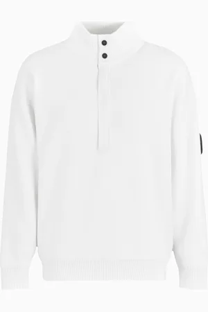 Giorgio Armani Pullover mit Stehkragen aus Kaschmir von Neve