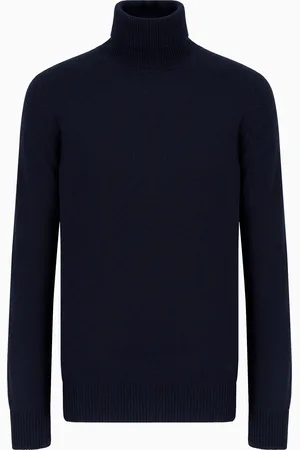 Emporio Armani Rollkragenpullover aus reinem Kaschmir