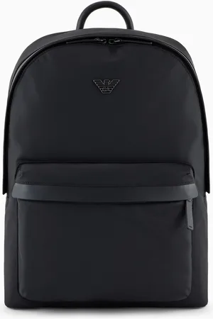 Emporio Armani Runder ASV Rucksack aus recyceltem Nylon